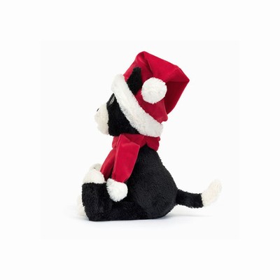 Jellycat Christmas Jellycat Jack Cat USA | 67519AYST